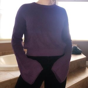 Purple Flare Long Sleeve